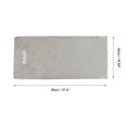 thumbnail image 2 of Unique Bargains 1 Pc Sports Towel Embroidery Quick Dry Towel Light Gray, 2 of 5