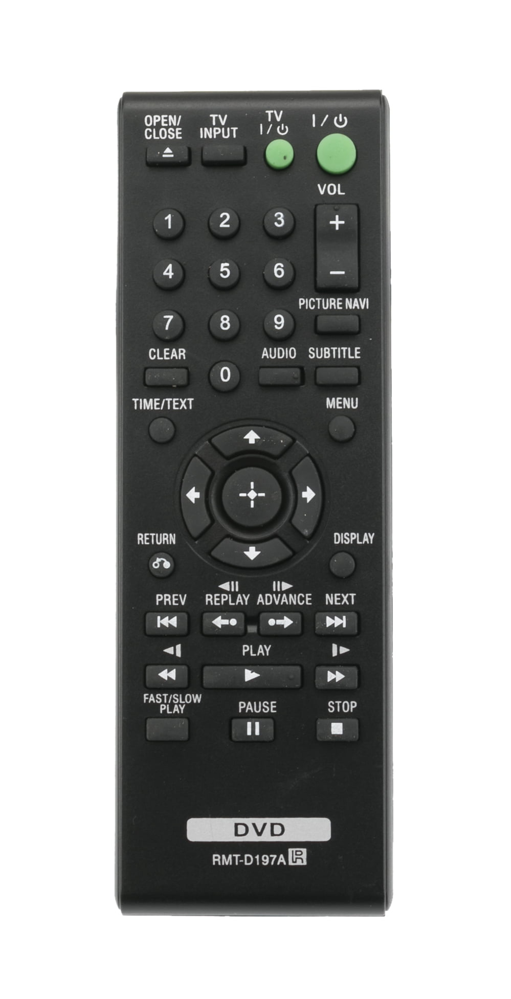 New Remote Control RMTD197A fits for Sony CD/DVD Player DVPSR210P DVP