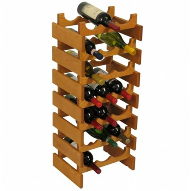 Wooden Mallet WR37MO 21 Bottle Dakota Wine Rack