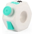 thumbnail image 1 of Anillo de descompresión Fidget Cube, juguete para ansiedad, color verde claro, 1 of 5