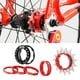 thumbnail image 5 of Adaptador de engranajes para cassette de BMX de una sola velocidad y 15 dientes. rojo, 5 of 9