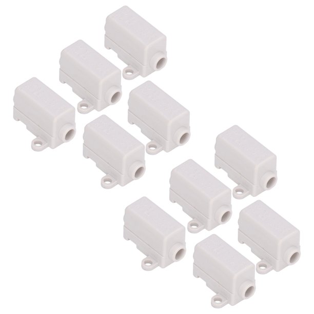 Bloque de terminales tipo T, 10 piezas, divisor de cable ABS, conector divisor de cable, bloque de terminales de alta potencia, excelencia verdadera