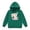 Dark Green, variant on Toddler Girls Hoodies Sweatshirts Cute Bunny Print Pullover Kids Casual Outerwear Warm Jacket Fall Winter Clothing Grey Size 2-3T