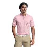 Ben Hogan Men's & Big Men's Performance Flamingo Printed Short Sleeve Polo Shirt, up to 5XL