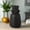 Black, variant on Karmi Trumpet Mouth Design Ceramic Vase