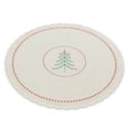 thumbnail image 1 of Ensemble de 4 Sets de Table Ronds Simples en Forme d'Arbre, 1 of 2