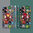 thumbnail image 5 of Case For VIVO Y55 Y52S Y53S Y66 Y71T Y73S 5G Y85 Y93 Z5X Z6 Simple Liquid Silicone Case Marvel Cartoon Iron Spider-Man Poster, 5 of 5