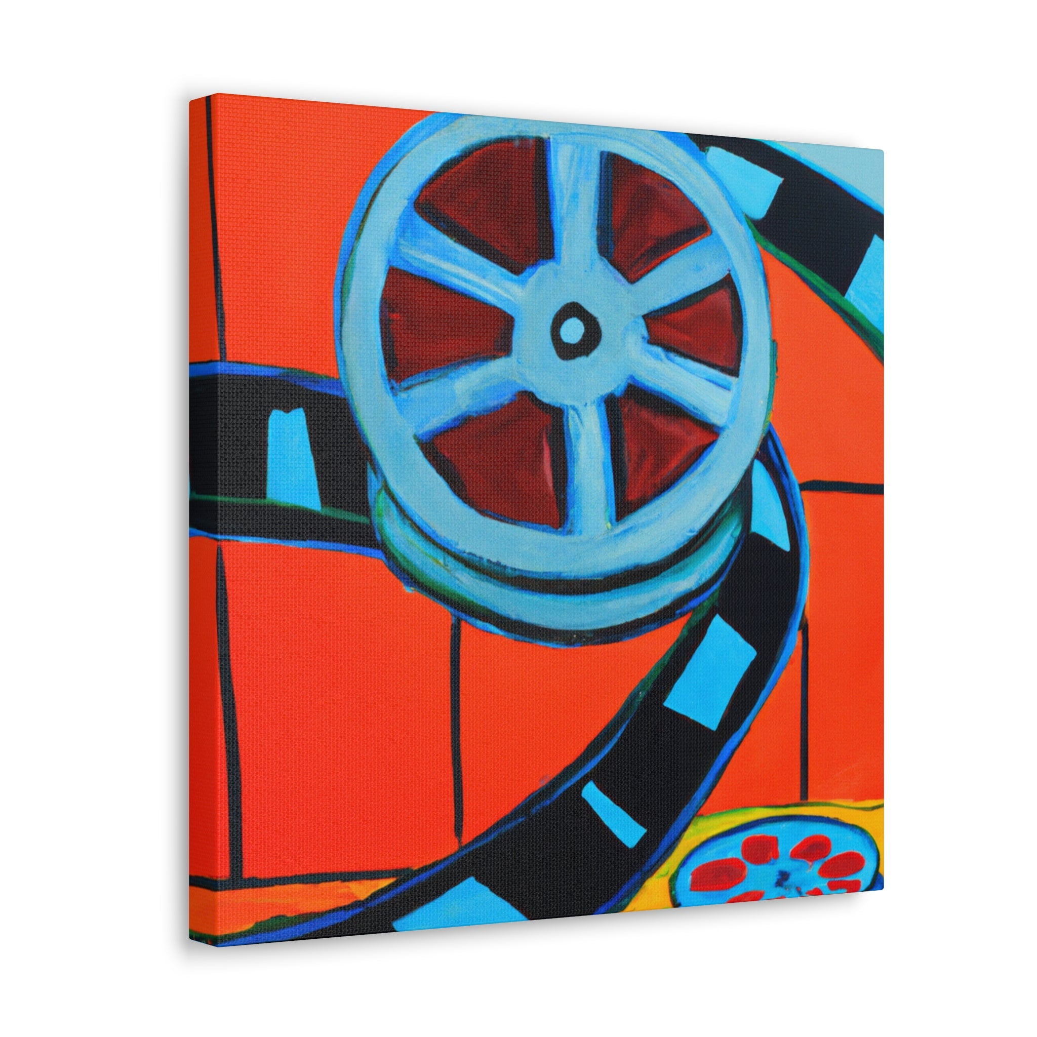 Movie Reel Reflection - Canvas