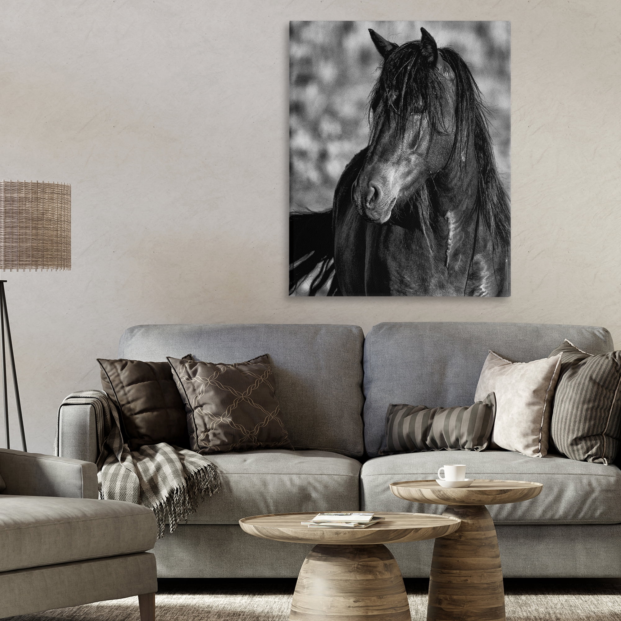 Stupell Industries Beauty In Black Canvas Wall Art, design by Tim West
