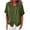 Army Green, variant on hlysgo Crew Neck Linen Tops for Women Short Sleeve Cotton Tee Shirts Asymmetrical Button Down Blouse Wine,L