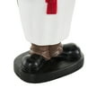 thumbnail image 4 of Chef 11.0" Polystone Kitchen Decorative Figurine Salt and Pepper Shaker Holder with Red Accents, by DecMode, 4 of 9