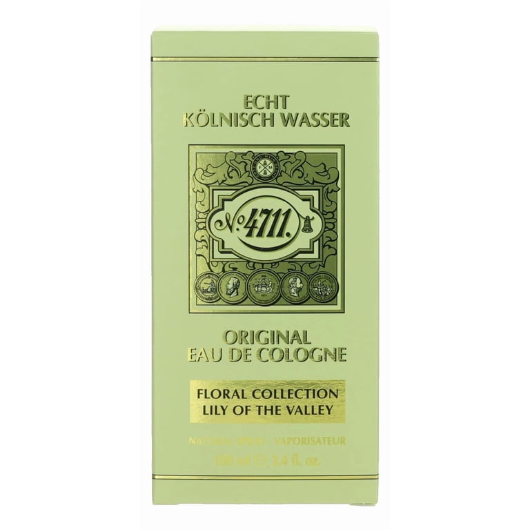 4711 Floral Collection Lily of the Valley, 3.4oz Eau De Cologne