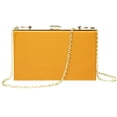 thumbnail image 1 of Trayknick Crossbody Bag Transparent Square Solid Storage Acrylic Multipurpose Messenger Bag for Outdoor Yellow, 1 of 13