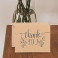 thumbnail image 4 of Miangastore 16 Sets Thank You Cards Kraft Paper Thank You Gift Card Greeting Card for Small Business, 4 of 8