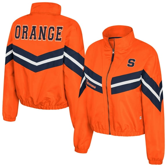 Women's Colosseum  Orange Syracuse Orange Thin Ice Full-Zip Windbreaker