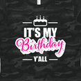 thumbnail image 4 of Inktastic Its My Birthday Yall with Birthday Cake Women's T-Shirt, 4 of 5