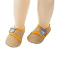 thumbnail image 4 of ZCFZJW Cute Cartoon Pattern Baby Floor Socks Summer Toddler Kids Boys Girls Anti-Slip Slipper Shoes Home Indoor Soft Soled Shoes Socks Z02-Khaki 3-4 Years, 4 of 4