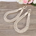 thumbnail image 4 of 2pcs Rope Tie Backs Curtain Drapery Holdbacks TieBacks Cord Rope with Beads, 4 of 7