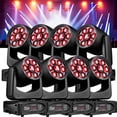 thumbnail image 1 of 150W Rgbw LED Bee Eye Beam Zoom Moving Head Stage Light for Disco Party Club Bar Show 8 Pack, 1 of 6
