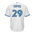thumbnail image 1 of Men's Devon Travis Toronto Blue Jays MLB Cool Base Replica Home Jersey, 1 of 2