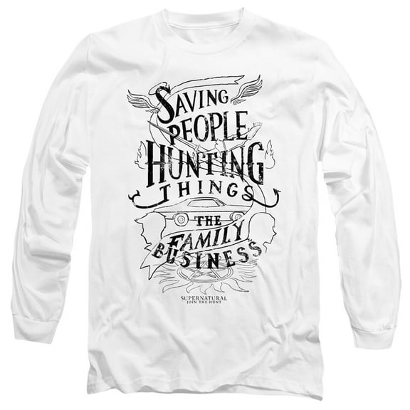 Supernatural - Family Business - Long Sleeve Shirt - Medium