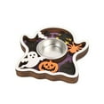 thumbnail image 1 of Base de Bougeoir en Bois pour Halloween pour Ambiance de Festival et Présentation Lumineuse sur Table, 1 of 4