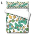 thumbnail image 2 of Cubierta de edredón Conjuntos de ropa de cama de buceo Cómodas cubiertas de almohadas Poliéster Fibra Decoraciones de cumpleaños Conjunto de colchas para dormitorio l 3 piezas Advancent HA011565-15, 2 of 7