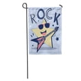 thumbnail image 1 of SIDONKU Graphic Rock Star Girl Baby Cute Boy Beautiful Cool Creative Garden Flag Decorative Flag House Banner 28x40 inch, 1 of 2