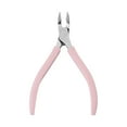 thumbnail image 4 of lionlar 6xStainless Steel Cuticle Cutter Scissors Anti Slip Silicone Handle Salon Pink, 4 of 9