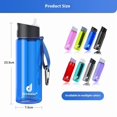 thumbnail image 3 of Outdoor Water Purifier Direct Drinking Filter Water Bottle, 3 of 8