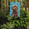 thumbnail image 2 of Carolines Treasures BB9444GF Brown Cockapoo Winter Flag Garden Size, 2 of 3