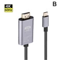 thumbnail image 1 of USB C to HDMI Cable 4K 60Hz High Speed Adapter with Dual 30/60Hz Mode Support, 1 of 1