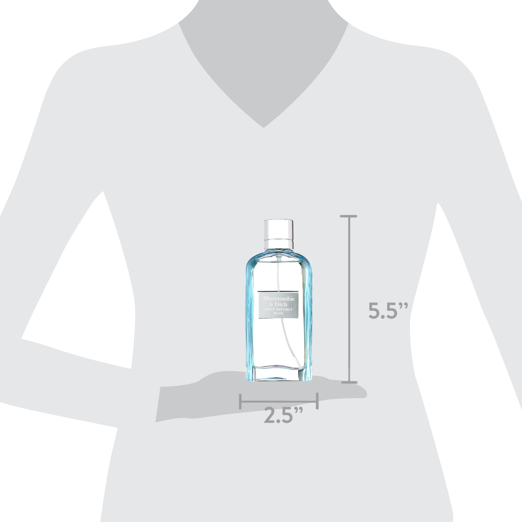 First Instinct Blue by Abercrombie and Fitch for Women 3.4 oz