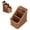 Brown, variant on Z52LingLing Decoration Handwoven Wicker Remote Control Holder Multi Compartment Desktop Organizer Basket Farmhouse Utensil Caddy for Home Office (Brown)