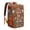Orange-16, variant on Ethnic Paisley Design Insulated Backpack Cooler - 20L Soft Cooler Bag with Long-Lasting Insulation, Perfect for Camping & Beach Trips
