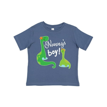 

Inktastic Nannys Boy Grandson Dinosaur Gift Toddler Boy Girl T-Shirt