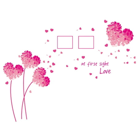 Avoir Images Chambres Au Decor Art Motif Coeur Pvc Mural Papier Peint Mural 50 actualisé par