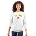 thumbnail image 3 of Dutch Flag Holland Soccer Fan Pride Sweatshirt for Men or Women Brisco Brands S, 3 of 5
