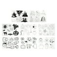 thumbnail image 1 of Películas de arte de papel retráctil, 8 piezas de láminas termorretráctiles, láminas termorretráctiles, láminas de plástico termorretráctiles, funcionalidad inteligente, 1 of 12