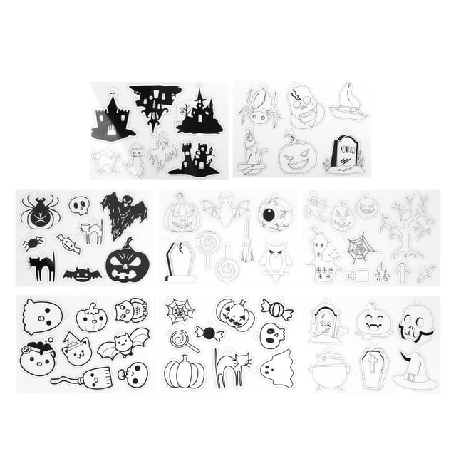 Películas de arte de papel retráctil, 8 piezas de láminas termorretráctiles, láminas termorretráctiles, láminas de plástico termorretráctiles, funcionalidad inteligente