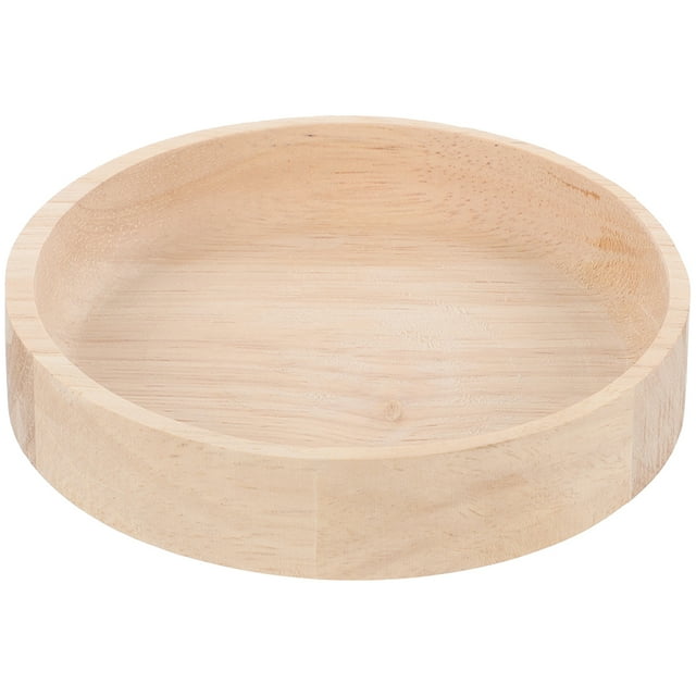Hamster Food Dish Wooden Food Storage Bowl Hamster Food Container Small Pet Food Holder