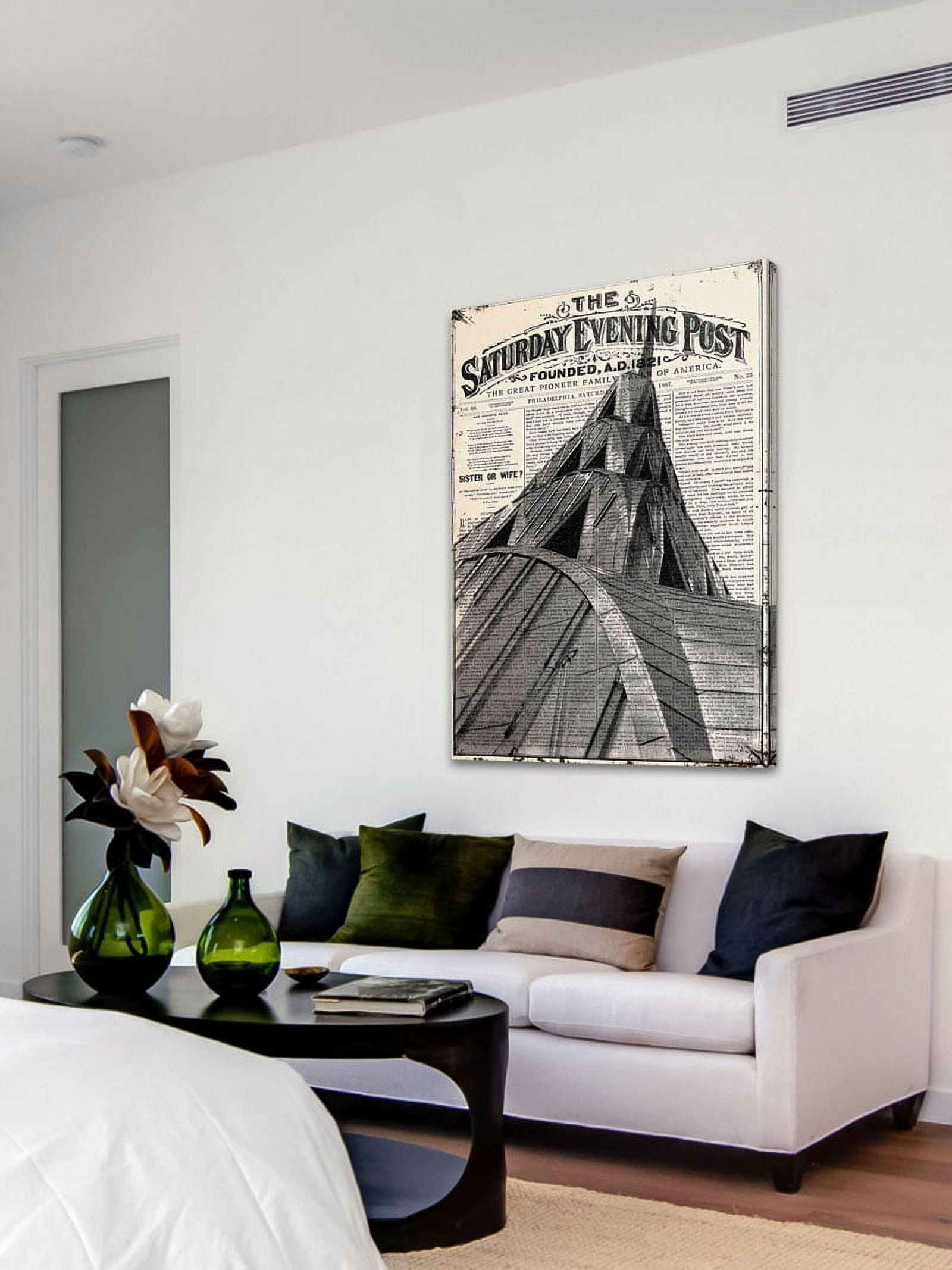 Marmont Hill "Saturday Evening Post 1821" Painting Print on Canvas