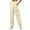 Beige, variant on eczipvz Womens Sweatpants Women's Overlap Waist Seam Front Palazzo Wide Leg Pants High Waist Long Pant Casual Trousers Beige,XL