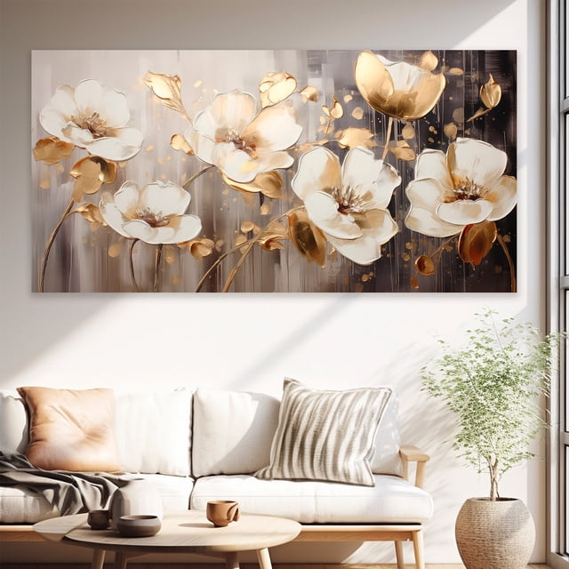 Cuadro Canvas Flor Elegante