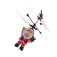 thumbnail image 1 of Bearachild Navidad Papá Noel Juguete volador Dibujos animados Avión Juguete Sensor Helicóptero Juguete de inducción para niños Niños Kits de decoración para fiestas Bearachild HA046631-02, 1 of 5
