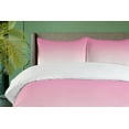 thumbnail image 4 of Ambesonne Ombre Duvet Cover Set, Dreamy Digital Print, Queen, Pale Pink, 4 of 6