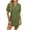 Army Green, variant on Kaemgyyd Womens Nightgown Lantern Short Sleeve Tunic Sleep Dress Casual V Neck Loose Fit Sleepshirts Button up Night Gowns(Blue,Large)