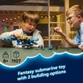 thumbnail image 4 of LEGO DREAMZzz Crocodile Submarine Building Toy for Boys & Girls - Pretend Play Set for Kids, Ages 8+, W/2 Build Options - Includes 3 Minifigures & Treasure Creature - Gift Idea for Birthdays - 71512, 4 of 8