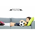 thumbnail image 1 of Custom Decals Thank Heaven For Little Boys Wall Art Size: 12 X 30 Inches Color: Black, 1 of 1