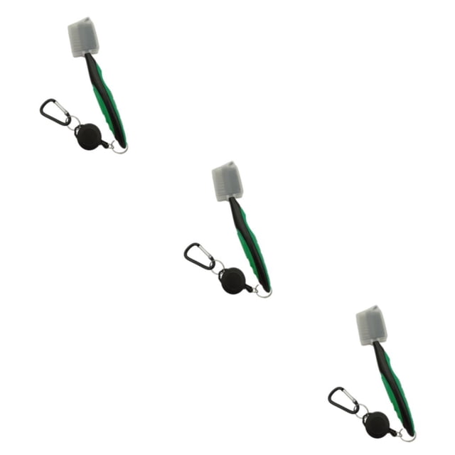 Yuarrent Cepillo para palos de golf Reemplazo de mano Cepillos para zapatos de bola telescópica Accesorios para herramientas de limpieza con Type1 NO1